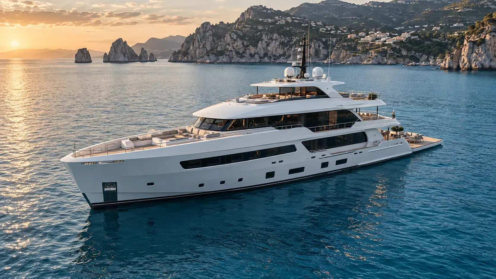 Aurora 44, yacht immaginario della demo Sailify, generato con GPT